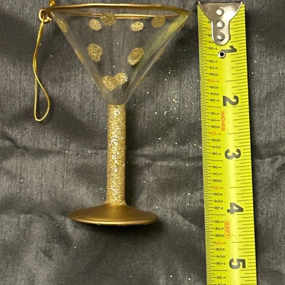 Champagne Glass ornament - Picture 2 of 3